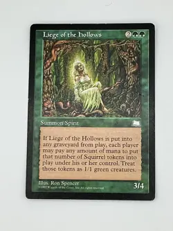Liege of the Hollows - LP - Weatherlight - RESERVE LIST MTG Free Shipping! MJ - Image 1