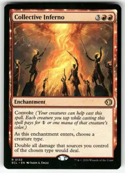 Collective Inferno 132 Rare Lorwyn Eclipsed Magic: The Gathering Near Mint - Image 1