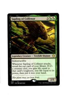 1x Sapling of Colfenor Commander 2021 mtg - Image 1