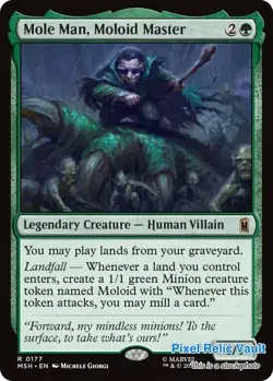 MTG - MSH - 177 - NM - Mole Man, Moloid Master - Magic - Image 1