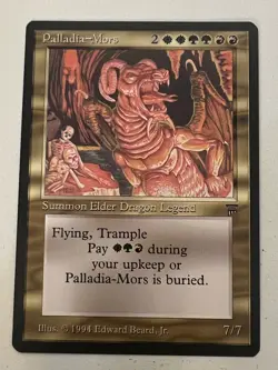 Magic the Gathering MTG Legends Palladia-Mors NM (Beta Bob) - Image 1