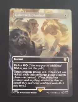 Galadriel's Dismissal (Borderless) Commander: the Lord of the Rings: Tales of... - Image 1