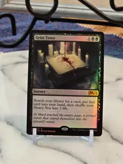 MTG Grim Tutor Core Set 2021 Foil LP - Image 1