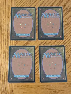 MTG Mental Note x4 Playset Judgment Old Border NM Blue Instant Common - Image 2