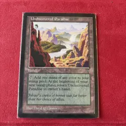 Undiscovered Paradise X1 Mtg Visions NM/LP rare - Image 1