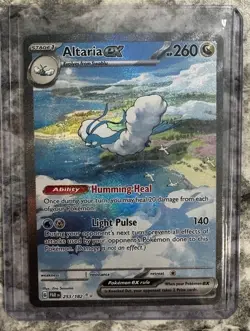 Pokemon TCG Altaria ex 253/182 Paradox Rift Special Illustration Rare Holo NM - Image 1
