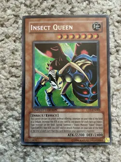 Yu-Gi-Oh! TCG Insect Queen Collector's Tin 2004 Limited Edition CT1-EN005 - Image 1