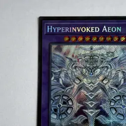 Yu-Gi-Oh! Hyperinvoked Aeon Secret Rare Foil CORI-EN033 1st Edition - Image 2