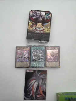 Yugioh Chronicles Deck: Fallen & The Virtuous All-Foil 3-Deck Set - Open Box - Image 1
