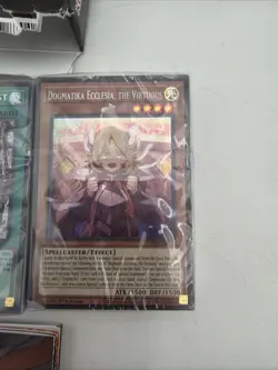 Yugioh Chronicles Deck: Fallen & The Virtuous All-Foil 3-Deck Set - Open Box - Image 5