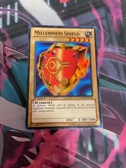 YUGIOH - MILLENNIUM SHIELD - SUPER RARE - LCYW - 1ST ED - LP - Image 1