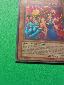 Yugioh TCG Toon Gemini Elf DL6-EN001 Super Rare HP - Image 5