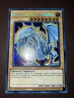 Yu-Gi-Oh! Blue-Eyes White Dragon - MP22- Prismatic Secret Rare - 1st Edition NM! - Image 1