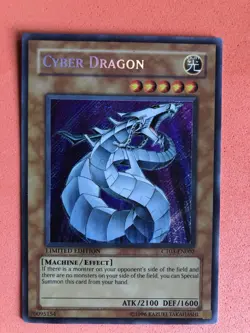 Yu-Gi-Oh! Cyber Dragon CT03-EN002 Secret Rare Holo Limited Edition 2006 - Image 5