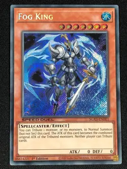 YUGIOH FOG KING SGX3-ENH01 1ST SECRET (NM) - Image 1