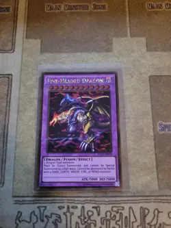 YUGIOH FIVE-HEADED DRAGON PGL2-EN078 GOLD UNLIMITED ED NM - Image 1
