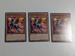 3x Crimson Firewing Pegasus Common Yugioh Alliance Insight Alin - Image 1