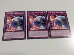 3x Common Dark Magic Mirror Force Yugioh! Mega Pack 2025 - Image 1