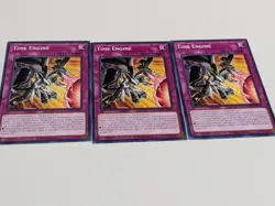 3x Common Time Engine Yugioh! Mega Pack 2025 - Image 1