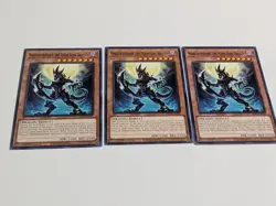 3x Common Mikazukinoyaiba, The Moon Fang Dragon Yugioh! Mega Pack 2025 - Image 1