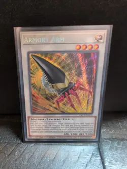 Yu-Gi-Oh Armory Arm HAC1-EN176 Secret Rare Limited Edition Near Mint Condition - Image 1