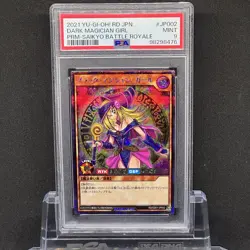 PSA 9 Yugioh Rush Duel Dark Magician Girl JP002 Japanese Saikyo Battle Promo - Image 1