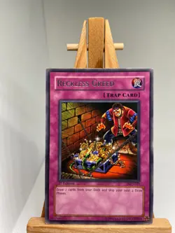 Reckless Greed - Rare 1st Edition PGD-051 - LP - YuGiOh - Image 1