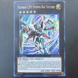 Yu-Gi-Oh! Konami Number C39: Utopia Ray Victory Ultra Rare Holo JOTL-EN048 - Image 1