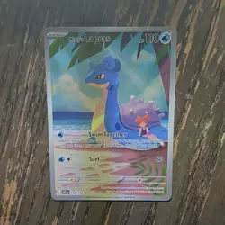 Pokemon TCG Misty's Lapras Sv10 Destined Rivals Illus Rare Holo 194/182 EN - Image 2