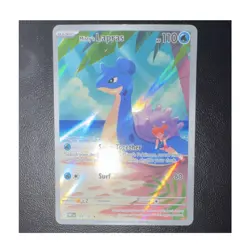 Pokemon Misty's Lapras 194/182 Sv10 Destined Rivals IR Holo - Image 2