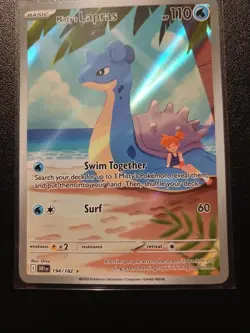 The Pokemon Company Misty's Lapras 194/182 Sv10 Destined Rivals Holo IR EN - Image 1