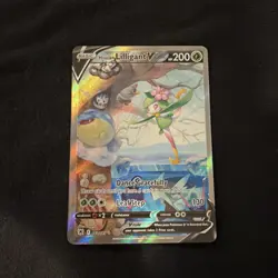 Pokemon Hisuian Lilligant V Full Art Ultra Rare Holo 163/189 Astral Radiance - Image 3
