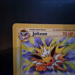 Jolteon 20/64 NM Jungle Regular Non Holo Rare Pokemon TCG Card 1999 - Image 2