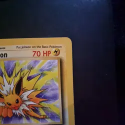 Jolteon 20/64 NM Jungle Regular Non Holo Rare Pokemon TCG Card 1999 - Image 3