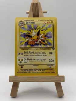 Pokemon Jolteon Card 20/64 Jungle Non-Holo Rare - Image 1