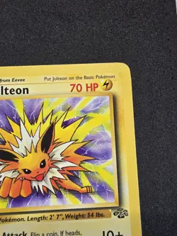 Jolteon 20/64 NM Jungle Regular Non Holo Rare Pokemon TCG Card 1999 - Image 3