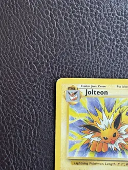 Jolteon 20/64 Original Jungle Set Non-Holo Rare Pokemon Card WOTC 1999 - Image 3