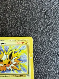 Jolteon 20/64 Original Jungle Set Non-Holo Rare Pokemon Card WOTC 1999 - Image 4