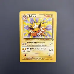 Jolteon 20/64 Jungle Non Holo Rare 1999 Vintage Pokemon Card - Image 4