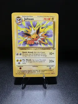 Pokemon TCG Jolteon Jungle 20/64 Non-Holo Card Unlimited Rare - Image 1