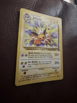 Pokemon Jolteon TCG Jungle Card 20/64 Rare Non-Holo Excellent Con - Image 2
