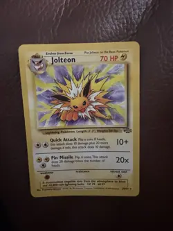 Pokemon Jolteon TCG Jungle Card 20/64 Rare Non-Holo Excellent Con - Image 3
