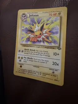 Pokemon Jolteon TCG Jungle Card 20/64 Rare Non-Holo Excellent Con - Image 4