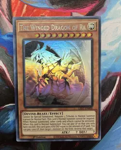 Yugioh! The Winged Dragon of Ra - LED7-EN000 - Ghost Rare - 1st Edition - Image 1
