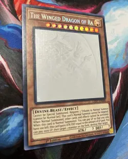 Yugioh! The Winged Dragon of Ra - LED7-EN000 - Ghost Rare - 1st Edition - Image 3