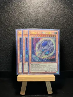 YuGiOh - Nibiru, the Primal Being - BROL EN080 - Secret Rare 1st Edition NM X3 - Image 1