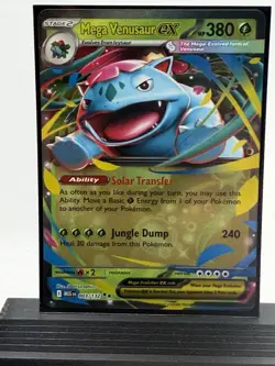 Pokemon Mega Venusaur Ex 003/132 Me01 Holo Double Rare 380HP Jungle Dump 1464 - Image 1