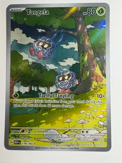 Tangela - 178/165 151 Illustration Rare Pokemon - NM - Image 1
