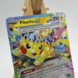 Pikachu EX 057/191 - Surging Sparks - Double Rare - NM - English - Pokemon - Image 5