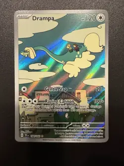 Drampa 184/162 - Temporal Forces - Illustration Rare Pokemon Card - NM - Image 1